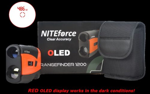 NITEforce OLED Rangefinder 1200 etäisyysmittari