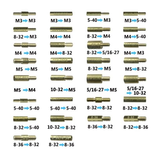 30 osaa Adapterit NITEforce